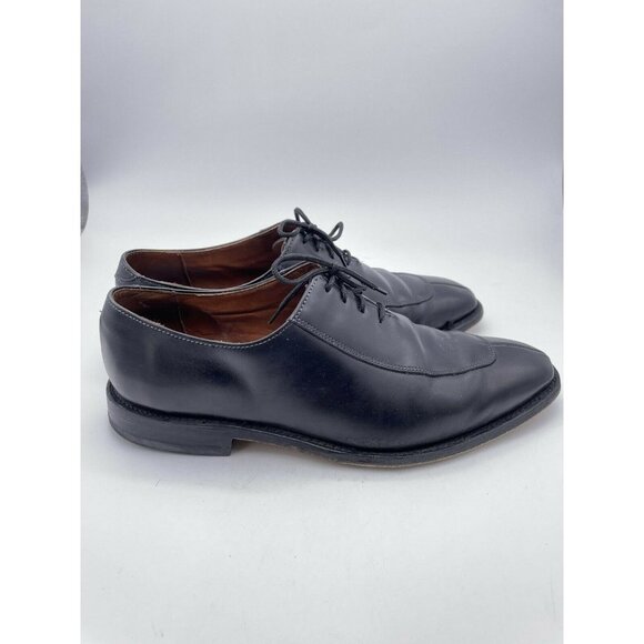 Allen Edmonds Men Berkeley Split Toe Oxford Dress Leather Shoes Black Size 9/10 main image 8